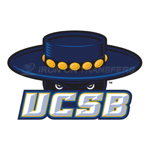 UCSB Gauchos Iron-on Stickers (Heat Transfers)NO.6673
